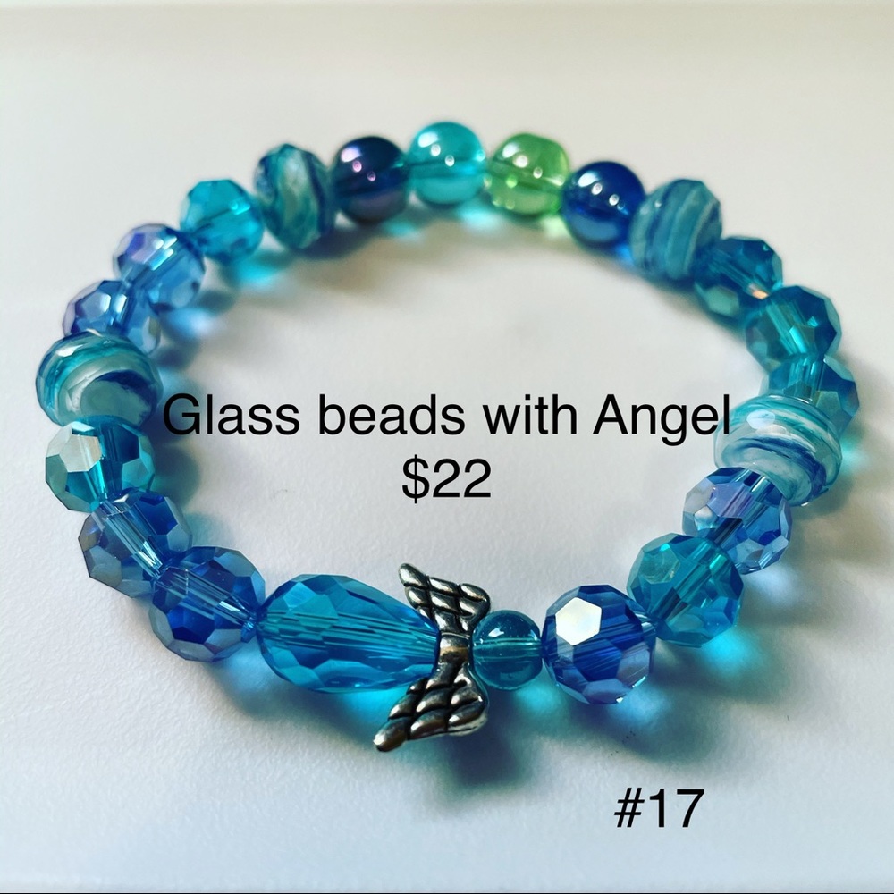 Handmade gemstone bracelet